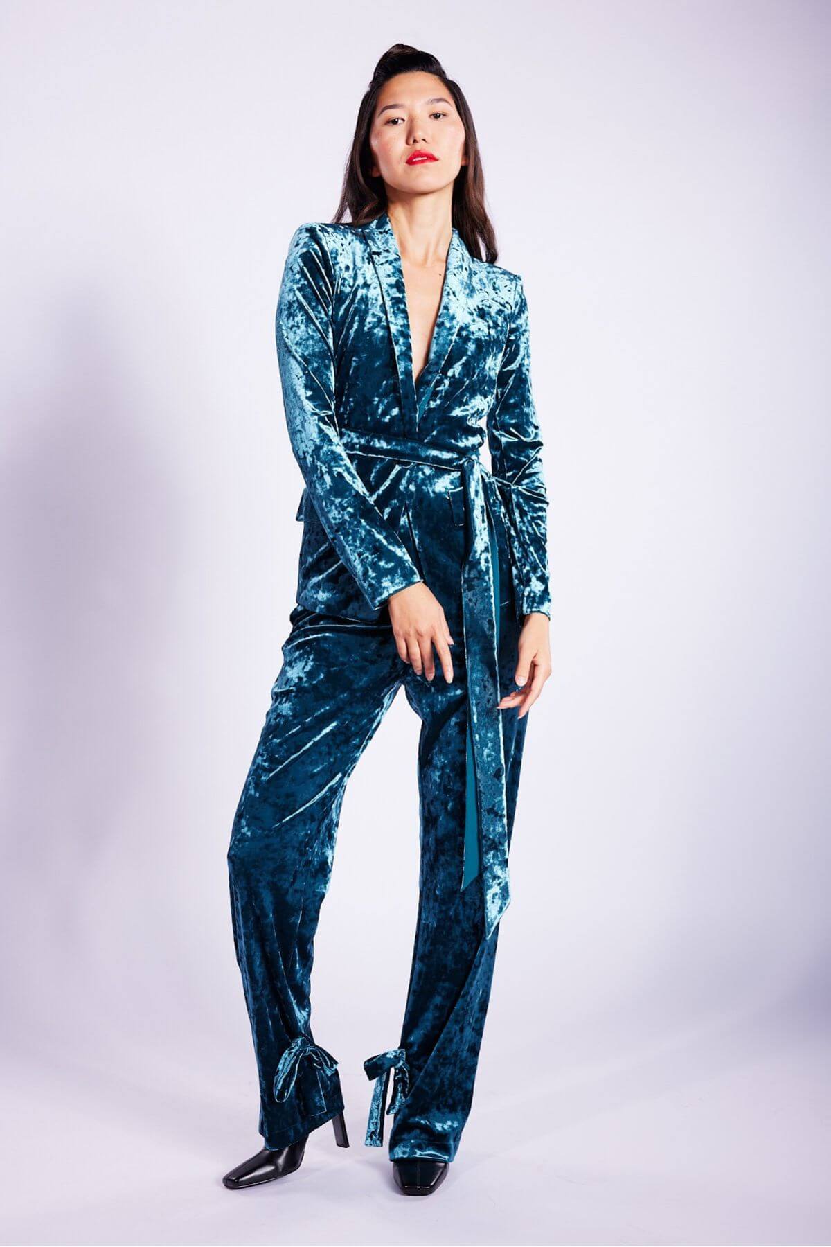 Fashion-Shooting für Patrizia Pepe im Studio – Hair & Make-up von Julia Ebert, München.