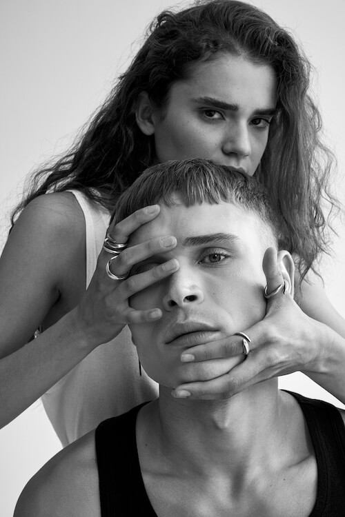 Editorial-Shooting „Circle of Trauma“ für Purman – Hair & Make-up Styling von Julia Ebert, München.